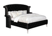 Deanna Queen Tufted Upholstered Bed Black - Time 2 Sleep (West Covina, CA)