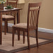 Robles 5-piece Dining Set Chestnut and Tan - Time 2 Sleep (West Covina, CA)