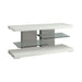 Cogswell 2-shelf TV Console Glossy White - Time 2 Sleep (West Covina, CA)