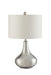 Junko Drum Shade Table Lamp Chrome and White - Time 2 Sleep (West Covina, CA)