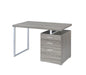 Brennan 3-drawer Office Desk Weathered Grey - Time 2 Sleep (West Covina, CA)