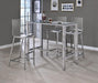 Juelia Bar Stools Chrome and Clear Acrylic (Set of 2) - Time 2 Sleep (West Covina, CA)