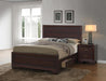 Kauffman California King Panel Bed Dark Cocoa - Time 2 Sleep (West Covina, CA)