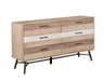 Marlow 6-drawer Dresser Rough Sawn Multi - Time 2 Sleep (West Covina, CA)