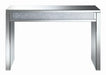 Gillian Rectangular Sofa Table Silver and Clear Mirror - Time 2 Sleep (West Covina, CA)