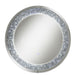 Lixue Round Wall Mirror with LED Lighting Silver - Time 2 Sleep (West Covina, CA)