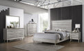 Ramon Queen Panel Bed Metallic Sterling - Time 2 Sleep (West Covina, CA)
