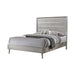 Ramon Queen Panel Bed Metallic Sterling - Time 2 Sleep (West Covina, CA)