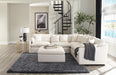Hobson Cushion Seat Ottoman Off-White - Time 2 Sleep (West Covina, CA)