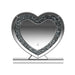 Euston Heart Shape Table Mirror Silver - Time 2 Sleep (West Covina, CA)