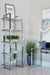 Hartford Glass Shelf Bookcase Chrome - Time 2 Sleep (West Covina, CA)