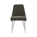 Cabianca Curved Back Side Chairs Grey (Set of 2) - Time 2 Sleep (West Covina, CA)