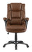 Nerris Adjustable Height Office Chair with Padded Arm Brown and Black - Time 2 Sleep (West Covina, CA)
