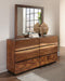 Winslow 6-drawer Dresser Smokey Walnut and Coffee Bean - Time 2 Sleep (West Covina, CA)