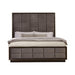 Durango Eastern King Upholstered Bed Smoked Peppercorn and Grey - Time 2 Sleep (West Covina, CA)