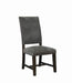 Twain Upholstered Side Chairs Warm Grey (Set of 2) - Time 2 Sleep (West Covina, CA)