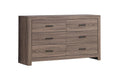 Brantford 6-drawer Dresser Barrel Oak - Time 2 Sleep (West Covina, CA)