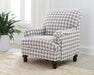 Glenn Upholstered Accent Chair Grey - Time 2 Sleep (West Covina, CA)