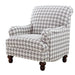 Glenn Upholstered Accent Chair Grey - Time 2 Sleep (West Covina, CA)