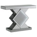 Moody Console Table with LED Lighting Silver - Time 2 Sleep (West Covina, CA)