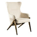 Walker Upholstered Accent Chair Cream and Bronze - Time 2 Sleep (West Covina, CA)