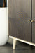 Ixora 2-door Accent Cabinet White Washed and Black - Time 2 Sleep (West Covina, CA)