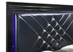 Penelope Queen Bed with LED Lighting Black and Midnight Star - Time 2 Sleep (West Covina, CA)
