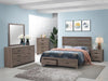 Brantford Eastern King & Queen Panel Bed Barrel Oak - Time 2 Sleep (West Covina, CA)