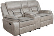 Greer Upholstered Tufted Back Glider Loveseat - Time 2 Sleep (West Covina, CA)