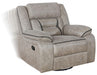Greer Upholstered Tufted Back Glider Recliner - Time 2 Sleep (West Covina, CA)