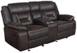 Greer Upholstered Tufted Back Glider Loveseat - Time 2 Sleep (West Covina, CA)