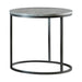Lainey Faux Marble Round Top End Table Grey and Gunmetal - Time 2 Sleep (West Covina, CA)