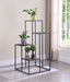 Rito 4-tier Display Shelf Rustic Brown and Black - Time 2 Sleep (West Covina, CA)