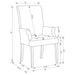 Herran Arm Chairs - Time 2 Sleep (West Covina, CA)