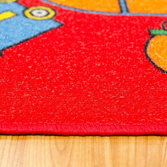 ABBEY Red & Multi 5' X 8' Area Rug - Time 2 Sleep (West Covina, CA)