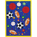 Abbey Sports 4' 9" X 6' 9" Area Rug - Time 2 Sleep (West Covina, CA)