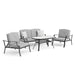 Adele 5 Pc. Conversation Set w/ Adjustable Chairs - Time 2 Sleep (West Covina, CA)