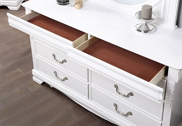ALECIA Dresser, White - Time 2 Sleep (West Covina, CA)