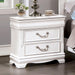 ALECIA Night Stand w/ USB, White - Time 2 Sleep (West Covina, CA)