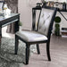 Alena Black/Silver Side Chair (2/CTN) - Time 2 Sleep (West Covina, CA)