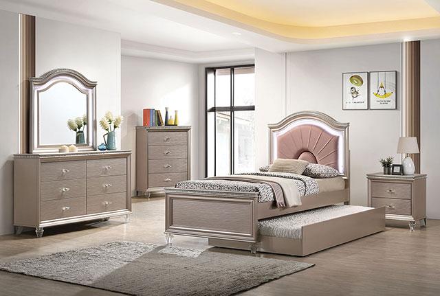 ALLIE Mirror Beige & Rose Gold - Time 2 Sleep (West Covina, CA)
