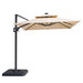Xico 8 Ft Square Umbrella w/ Double Top w/ LED Light + 37" Large Base - Time 2 Sleep (West Covina, CA)