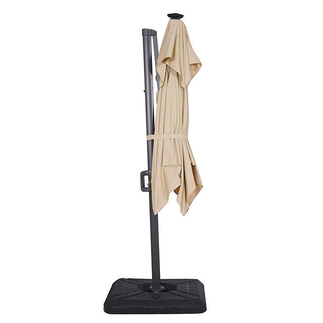 Xico 8 Ft Square Umbrella w/ Double Top w/ LED Light + 37" Large Base - Time 2 Sleep (West Covina, CA)