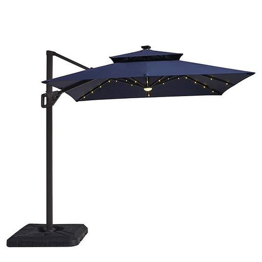 Xico 8 Ft Square Umbrella w/ Double Top w/ LED Light + 37" Large Base - Time 2 Sleep (West Covina, CA)