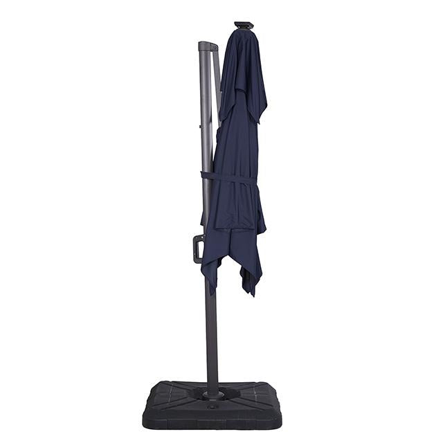 Xico 8 Ft Square Umbrella w/ Double Top w/ LED Light + 37" Large Base - Time 2 Sleep (West Covina, CA)