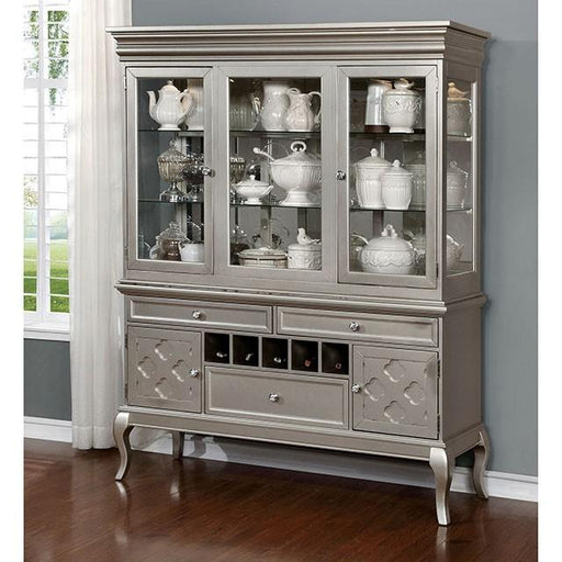 Amina Champagne Hutch & Buffet - Time 2 Sleep (West Covina, CA)