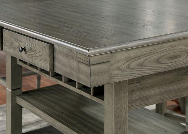 ANAYA Counter Ht. Table, Gray - Time 2 Sleep (West Covina, CA)