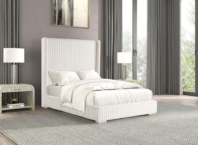 Cadwell E.King, Queen, & Full Bed White, Gray, & Black - Time 2 Sleep (West Covina, CA)