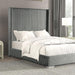 Cadwell E.King, Queen, & Full Bed White, Gray, & Black - Time 2 Sleep (West Covina, CA)