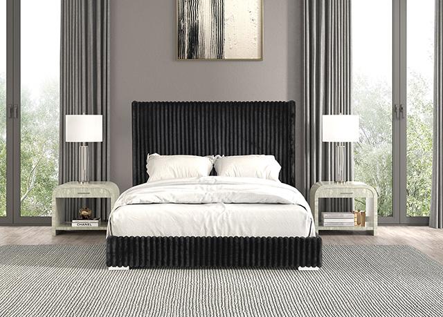 Cadwell E.King, Queen, & Full Bed White, Gray, & Black - Time 2 Sleep (West Covina, CA)
